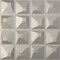 Ekena Millwork 19 5/8in. W x 19 5/8in. H Tristan EnduraWall Decorative 3D Wall Panel Covers 2.67 Sq. Ft. WP20X20TNBAL - alternate 1